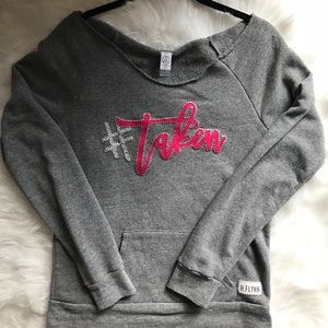#TAKEN fleece crewneck